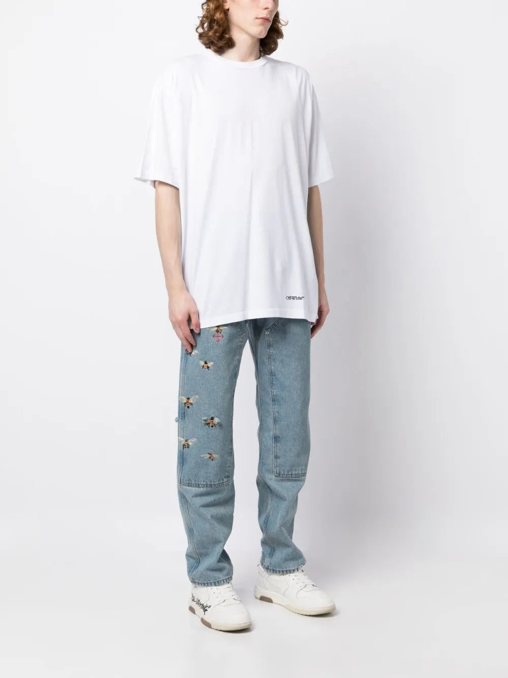 Off-White Scribble Diag 印花T-shirt