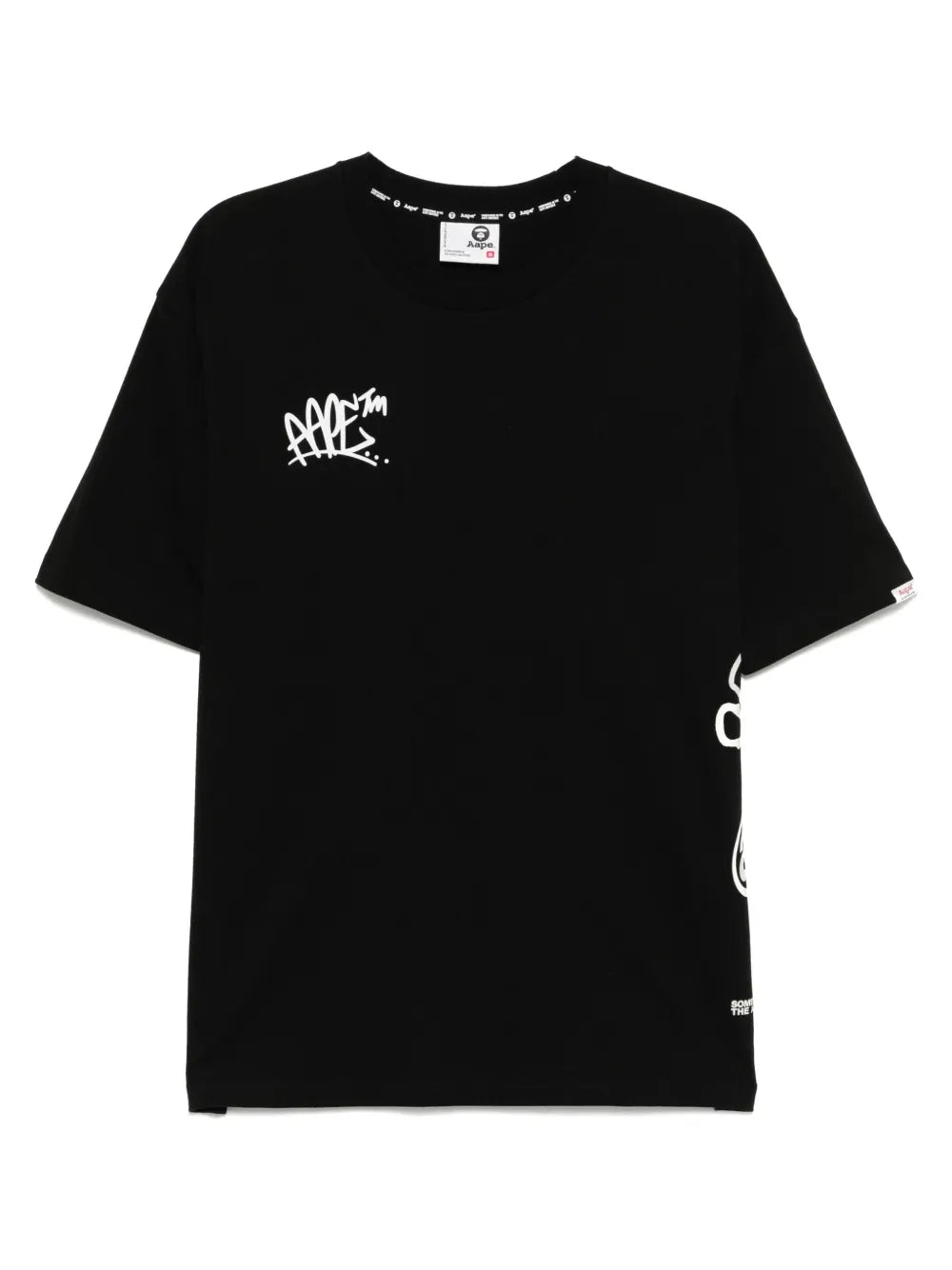 AAPE BY *A BATHING APE® 圖案印花T-shirt