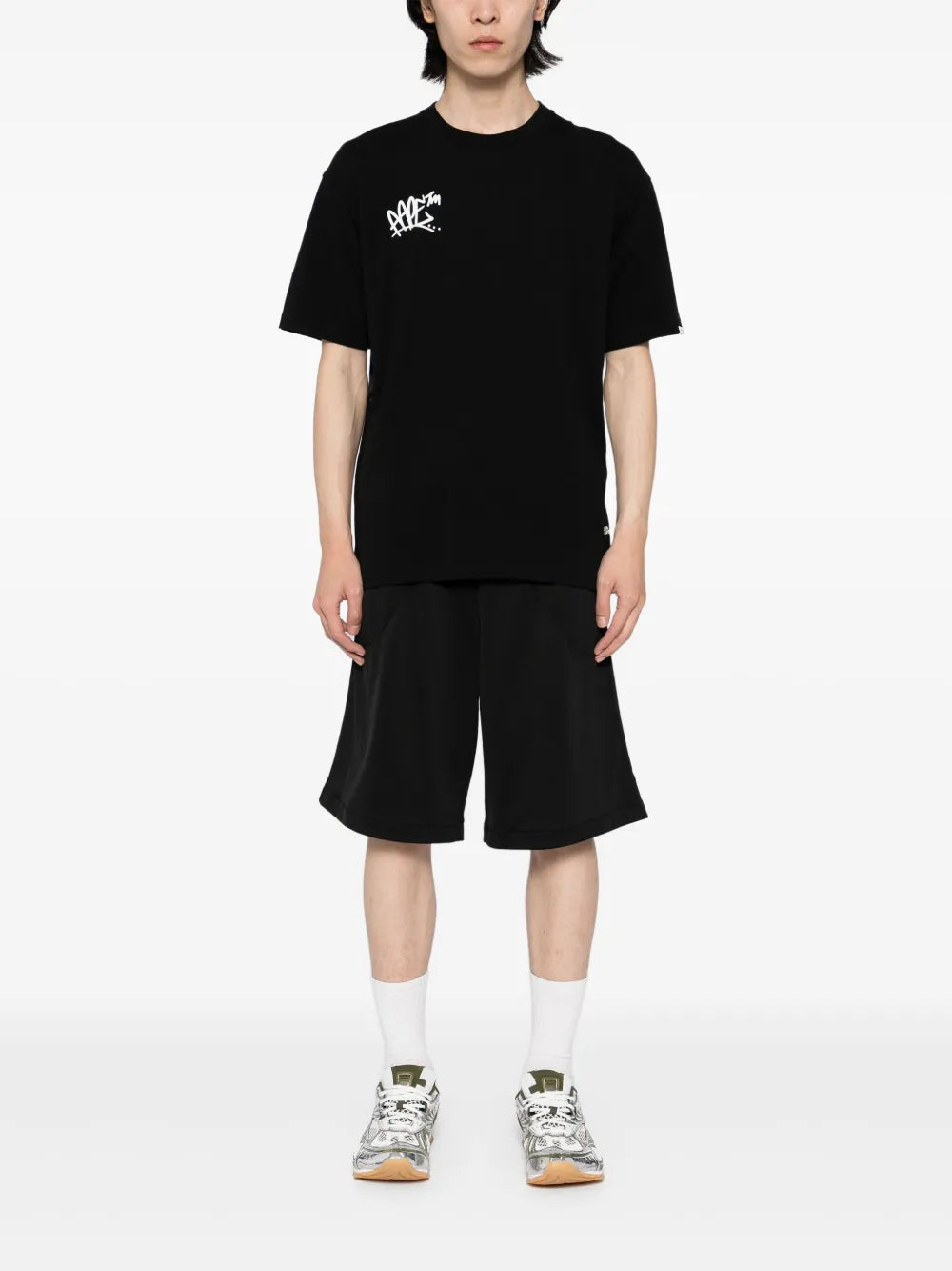 AAPE BY *A BATHING APE® 圖案印花T-shirt