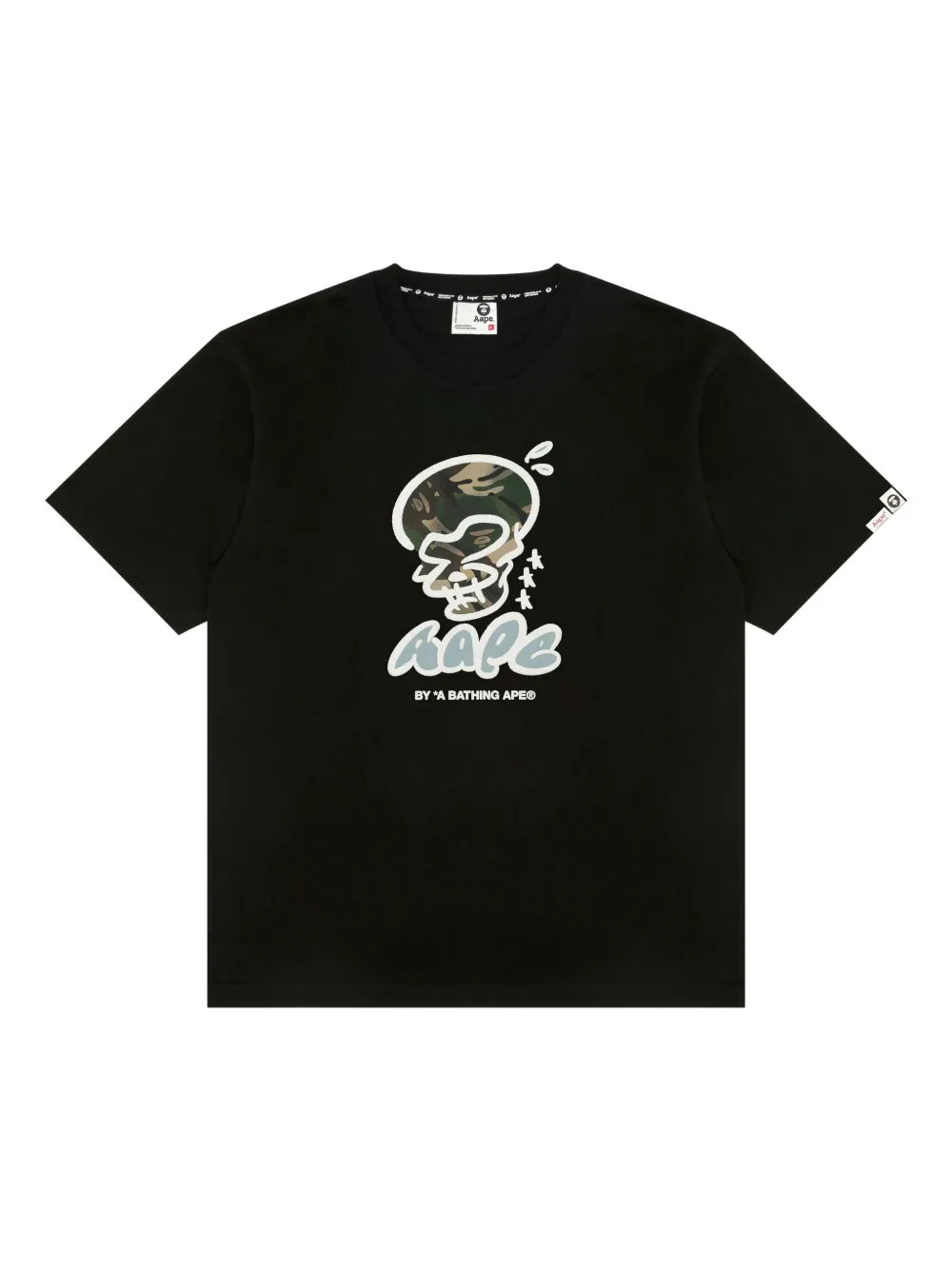 AAPE BY *A BATHING APE®logo-print T-Shirt