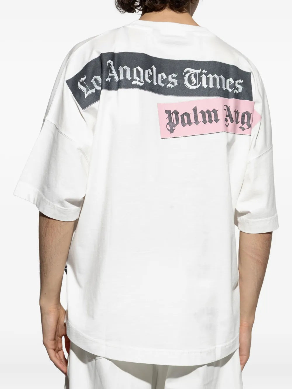 Palm Angels 報紙印花T-shirt