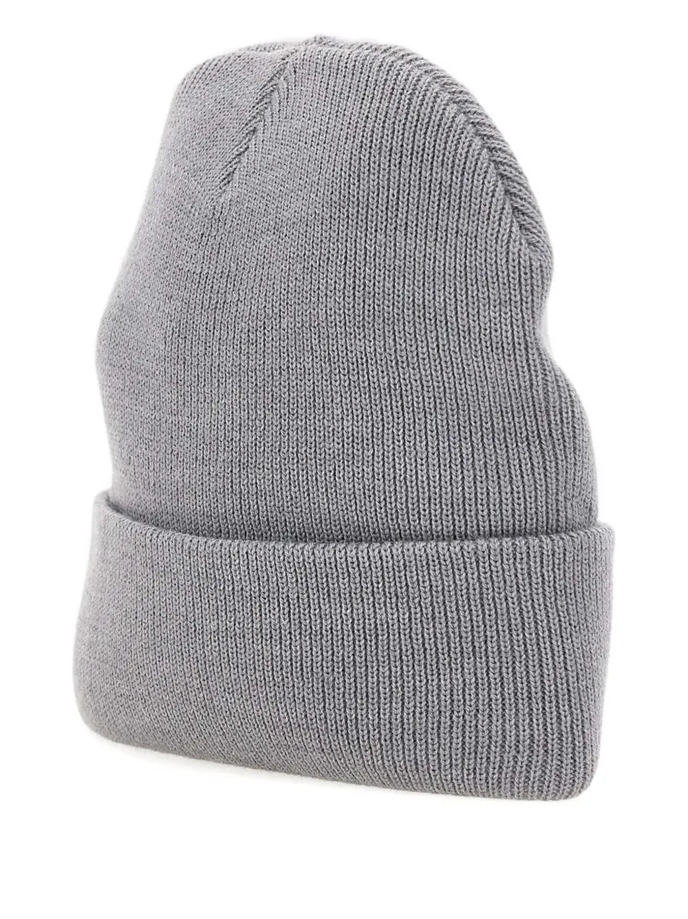 Sun68 標貼螺紋套頭帽灰色