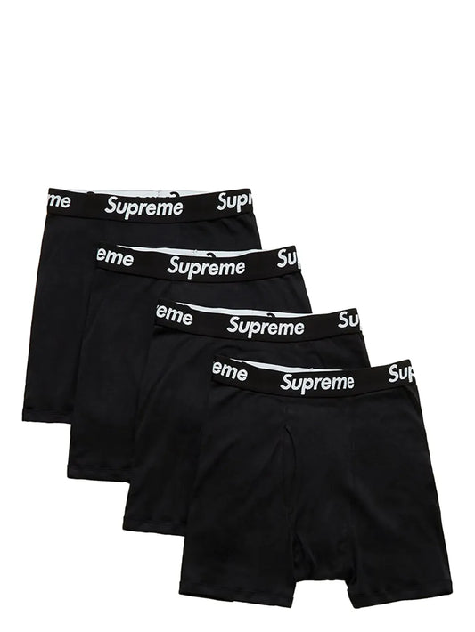 Supreme x Hanes Tagless 緊身四角褲（四件裝）