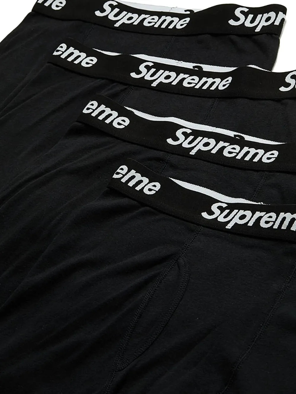 Supreme x Hanes Tagless 緊身四角褲（四件裝）