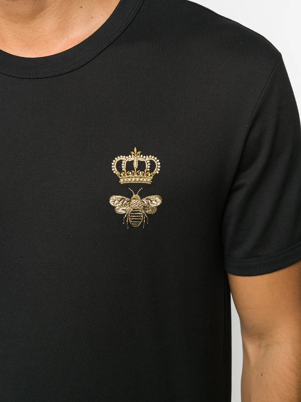 Dolce & Gabbana 皇冠刺繡T-shirt