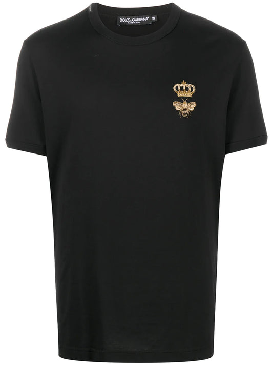 Dolce & Gabbana 皇冠刺繡T-shirt