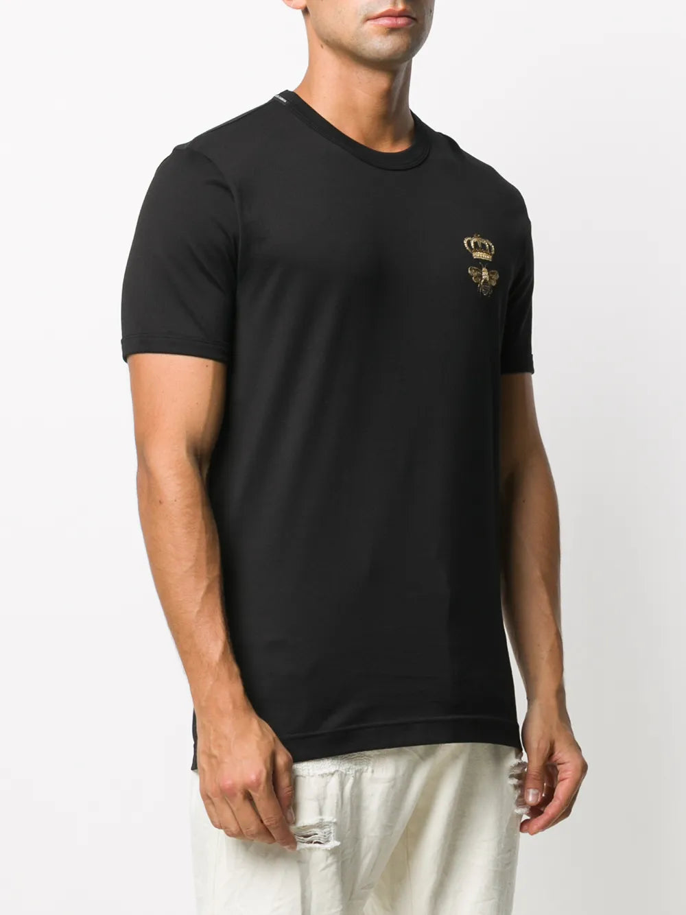 Dolce & Gabbana 皇冠刺繡T-shirt