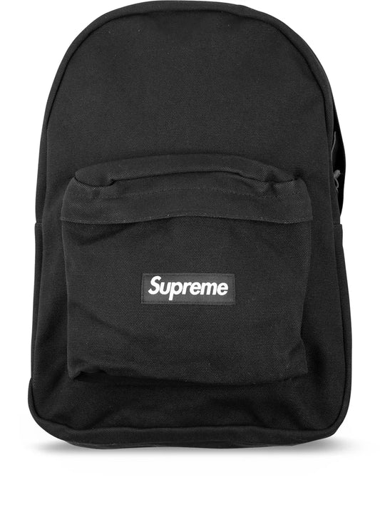 Supreme logo帆布背包