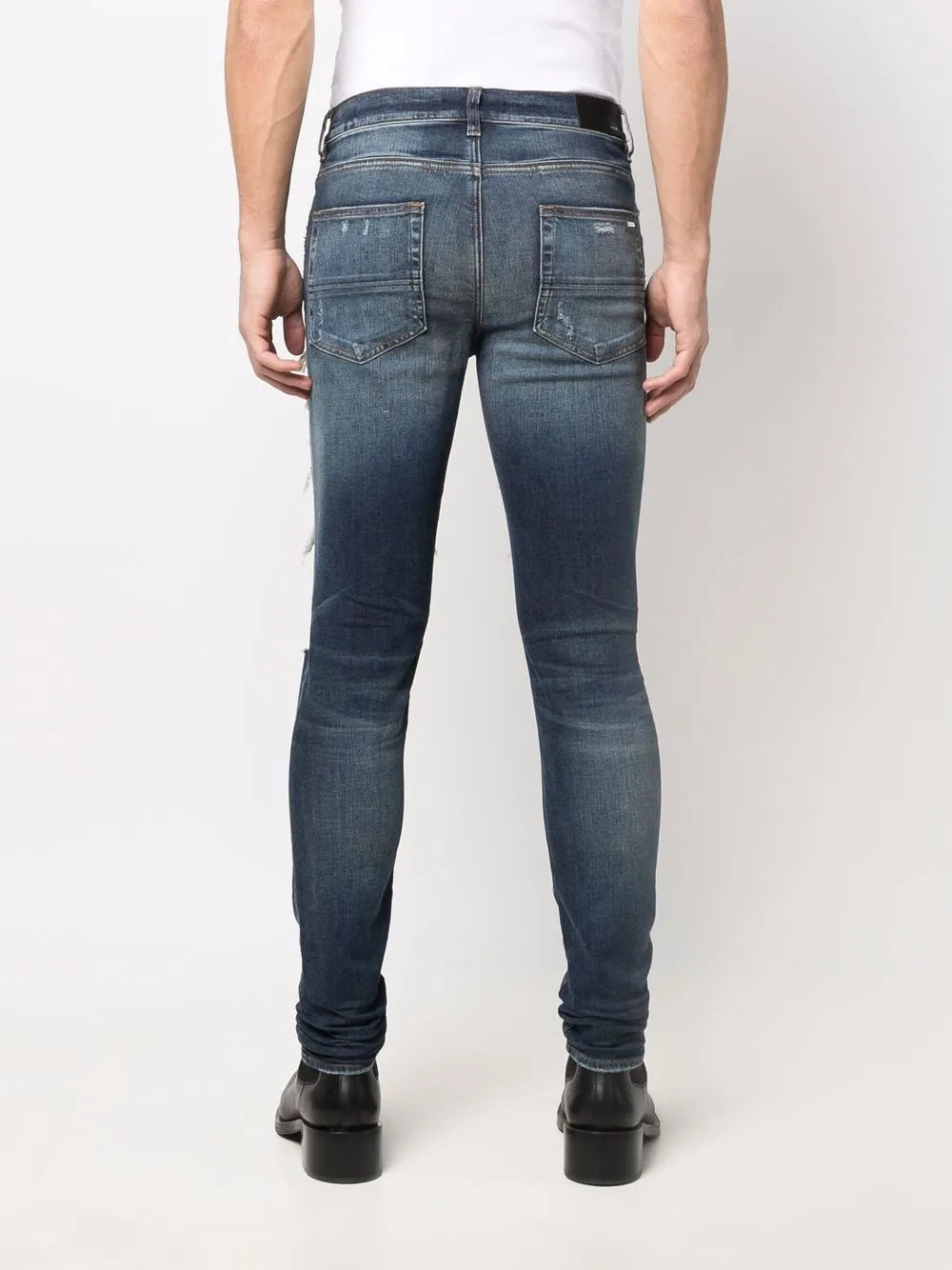 AMIRI 仿舊修身牛仔褲