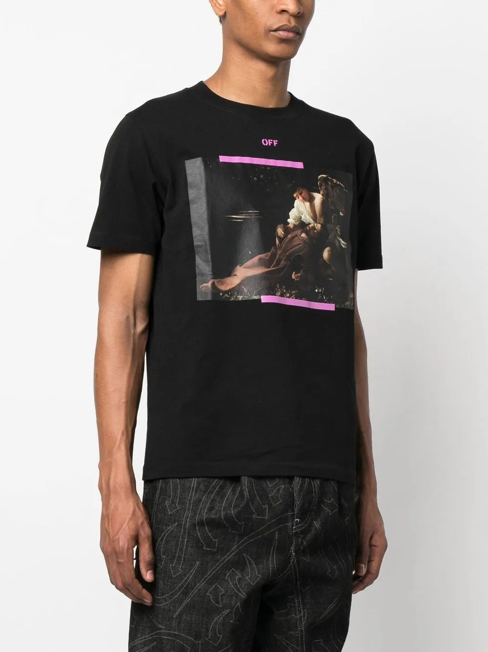 Off-White 箭頭圖案短袖T-shirt