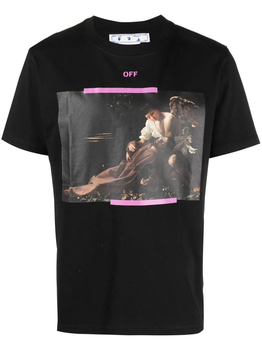 Off-White 箭頭圖案短袖T-shirt