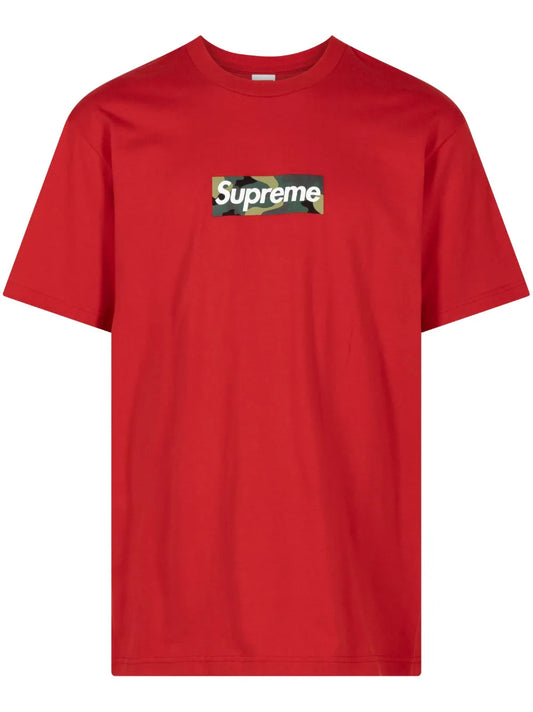Supreme 盒形logo棉T-shirt