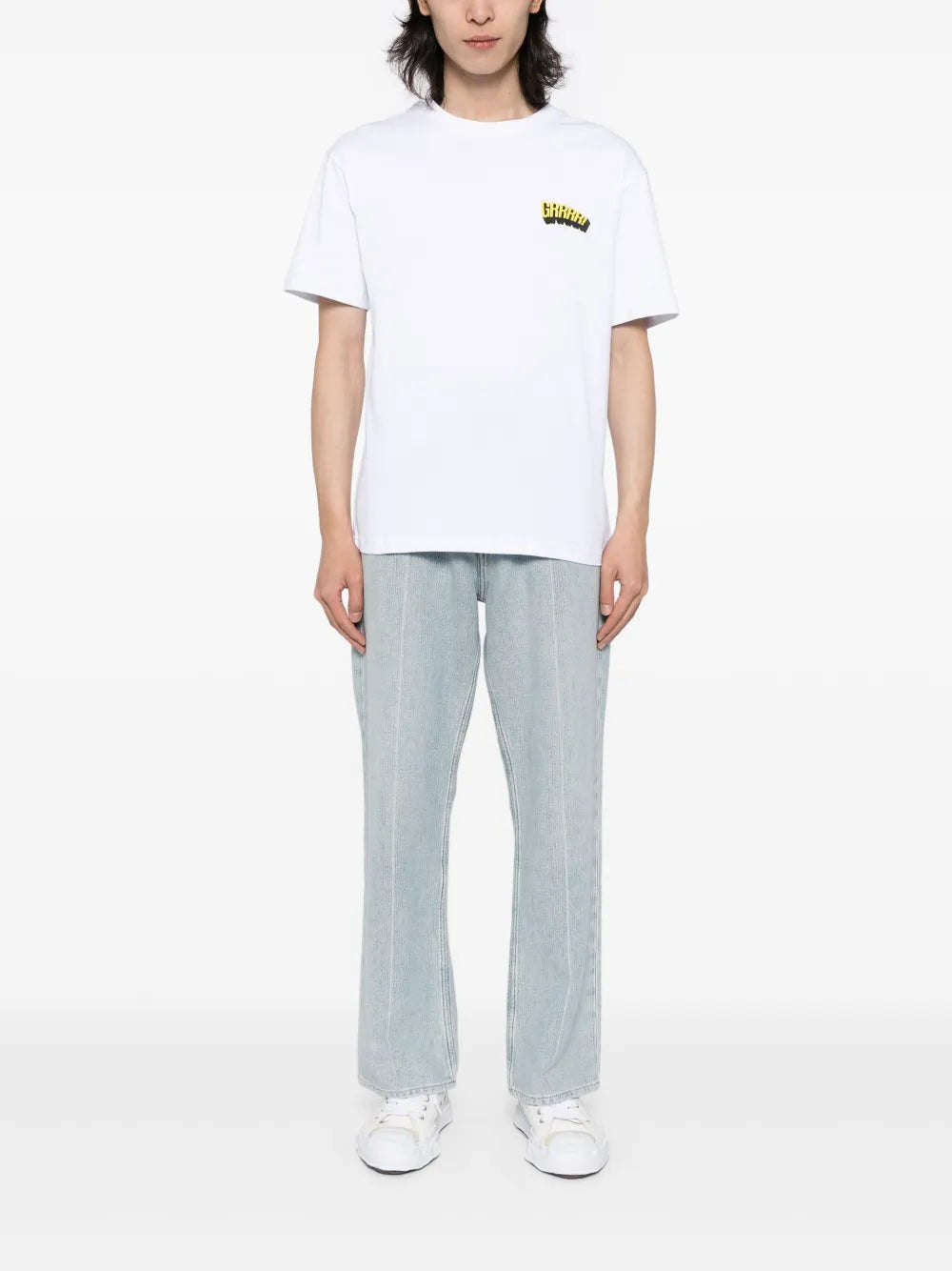 Ground Zero圖案印花棉T-shirt