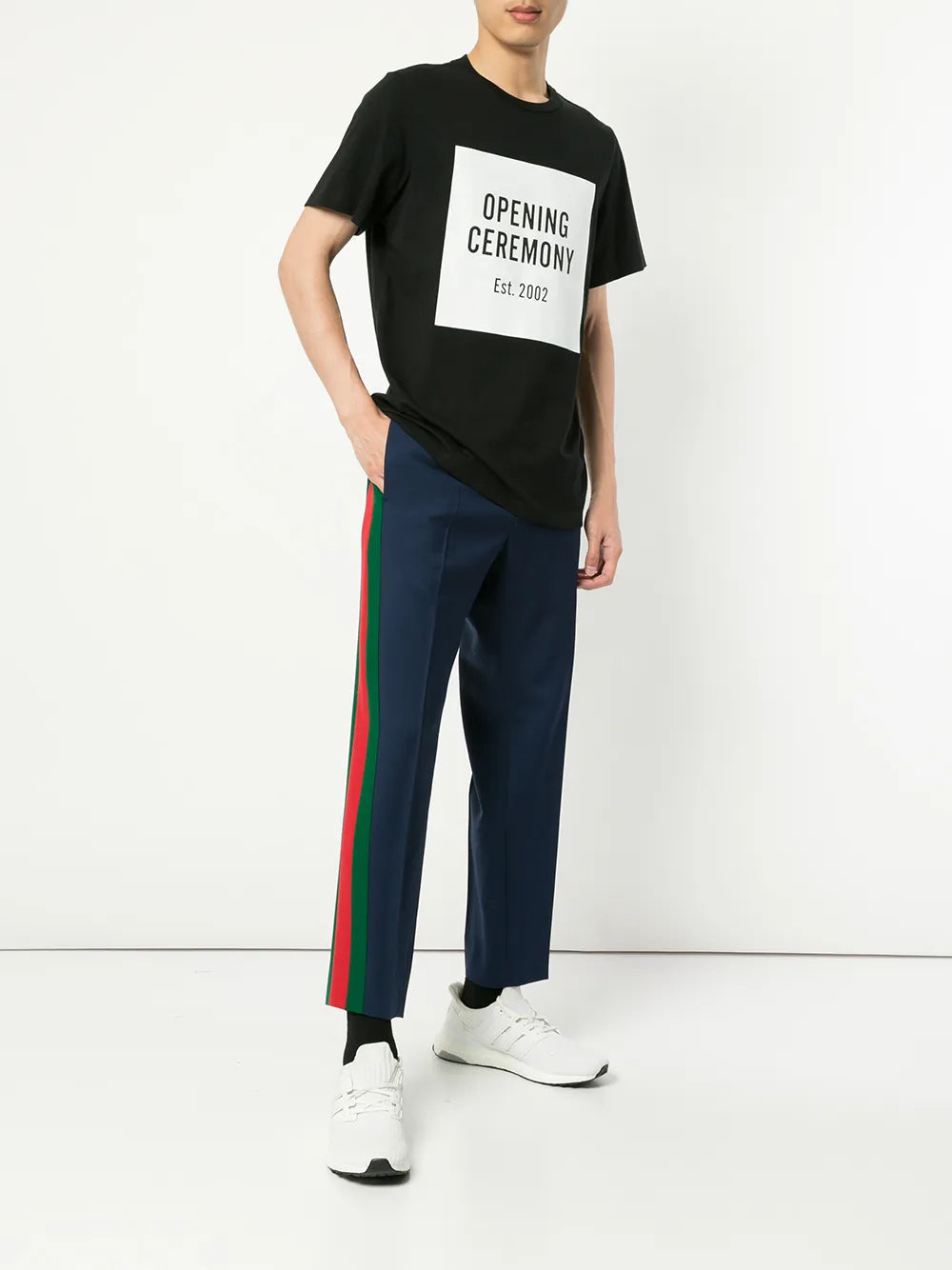 Opening Ceremony logo印花T-shirt