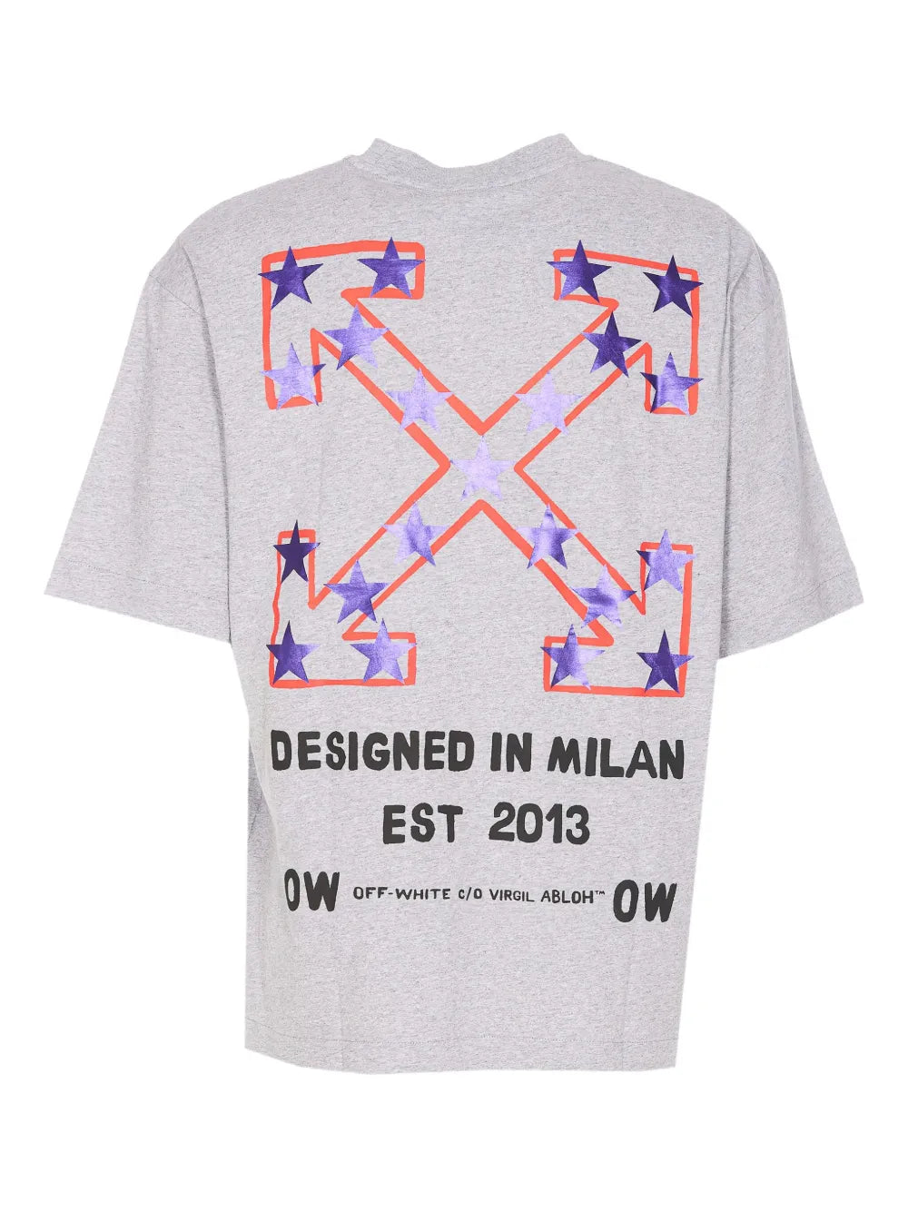 Off-White logo印花T-shirt