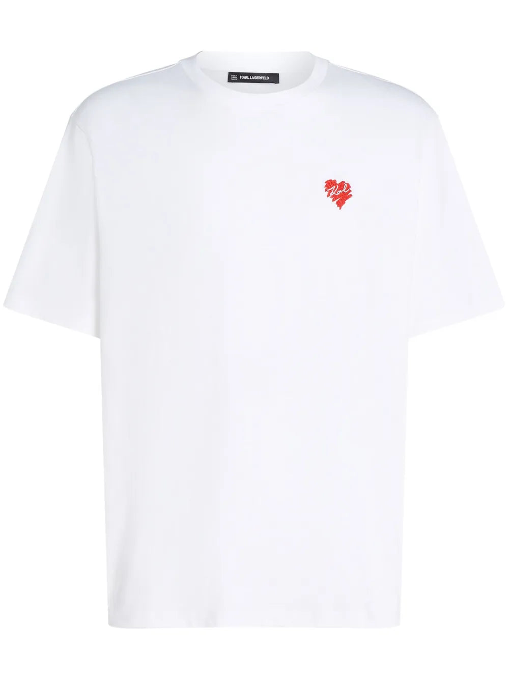 Karl Lagerfeld 心形圖案T-shirt