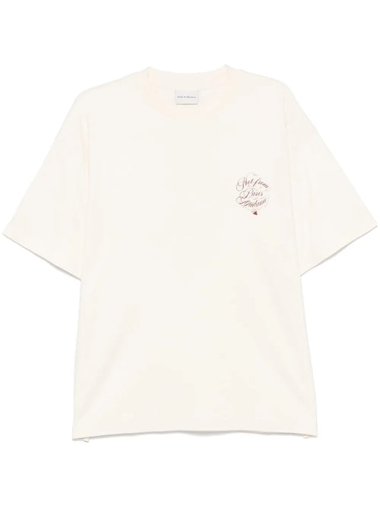 Drôle De Monsieur Slogan Vignes T-shirt