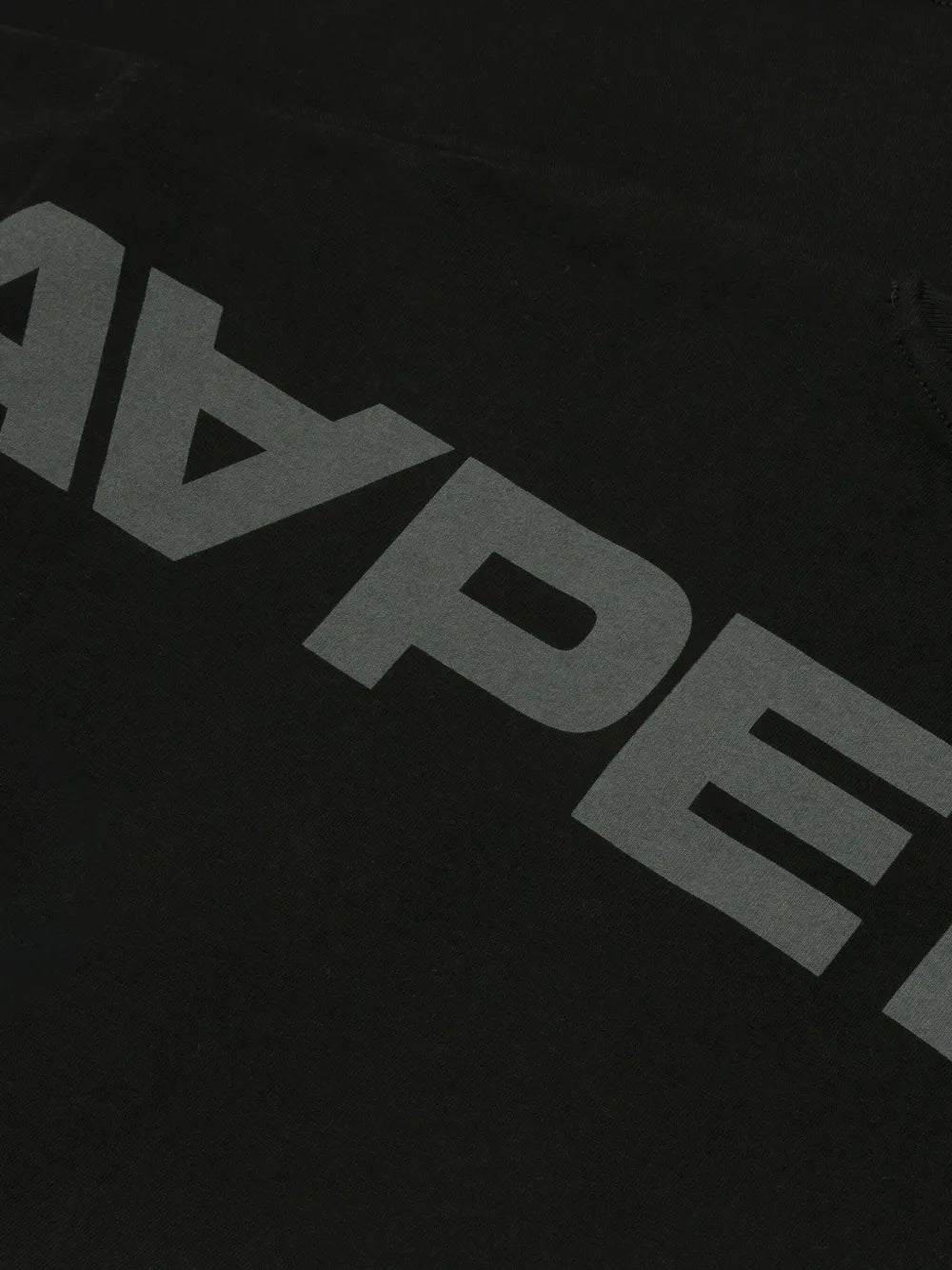 AAPE BY *A BATHING APE® 凸紋logo T-shirt