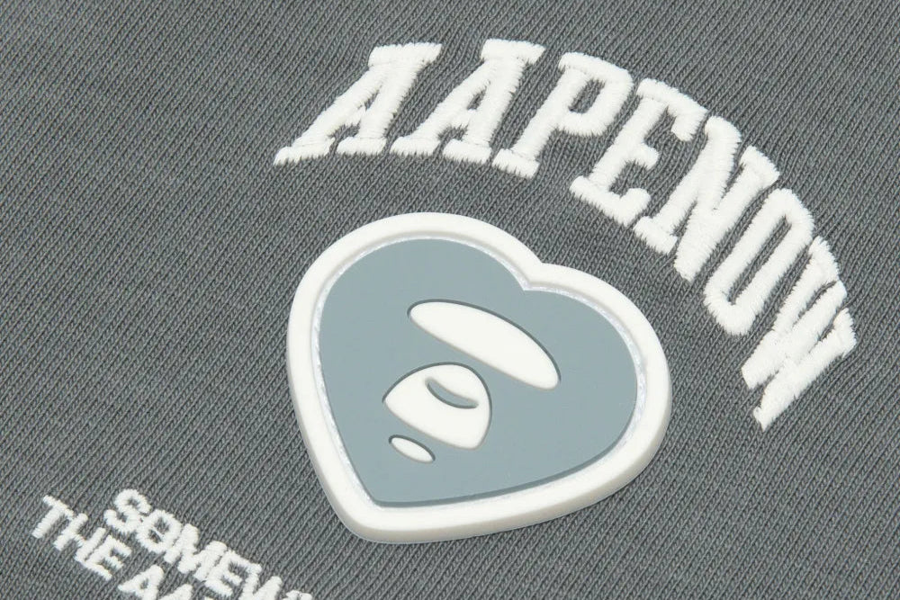 AAPE BY *A BATHING APE® logo刺繡T-shirt