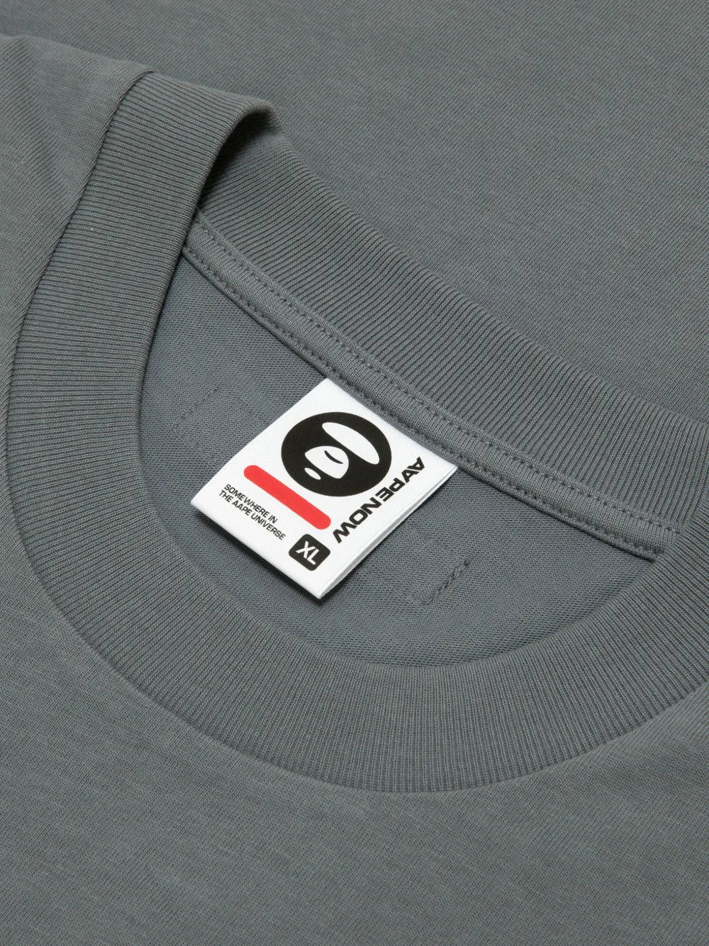AAPE BY *A BATHING APE® logo刺繡T-shirt