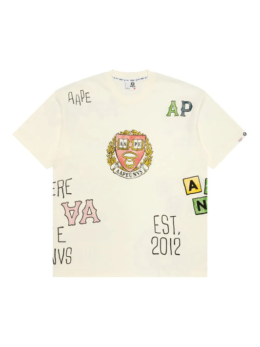 AAPE BY *A BATHING APE®棉T-shirt