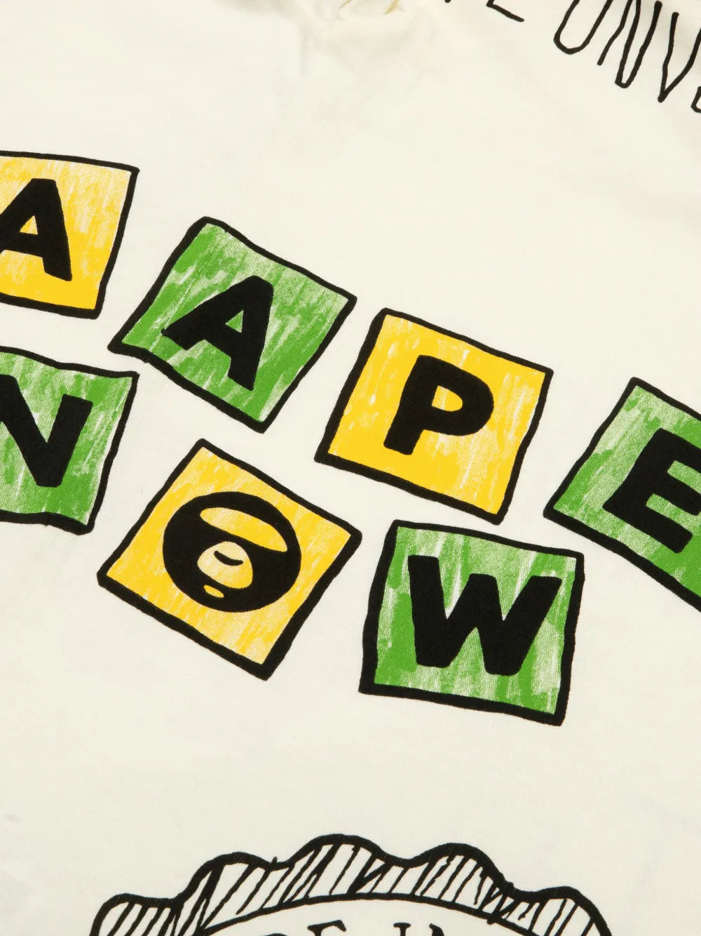 AAPE BY *A BATHING APE®棉T-shirt