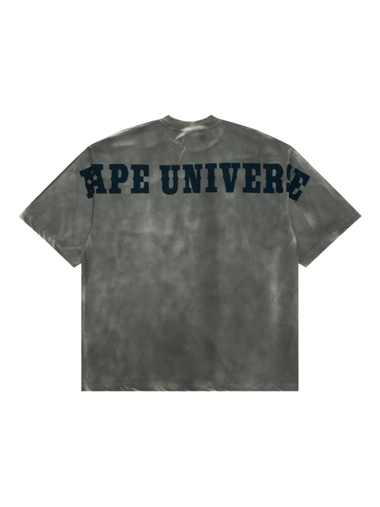 AAPE BY *A BATHING APE® 圖案印花T-shirt灰