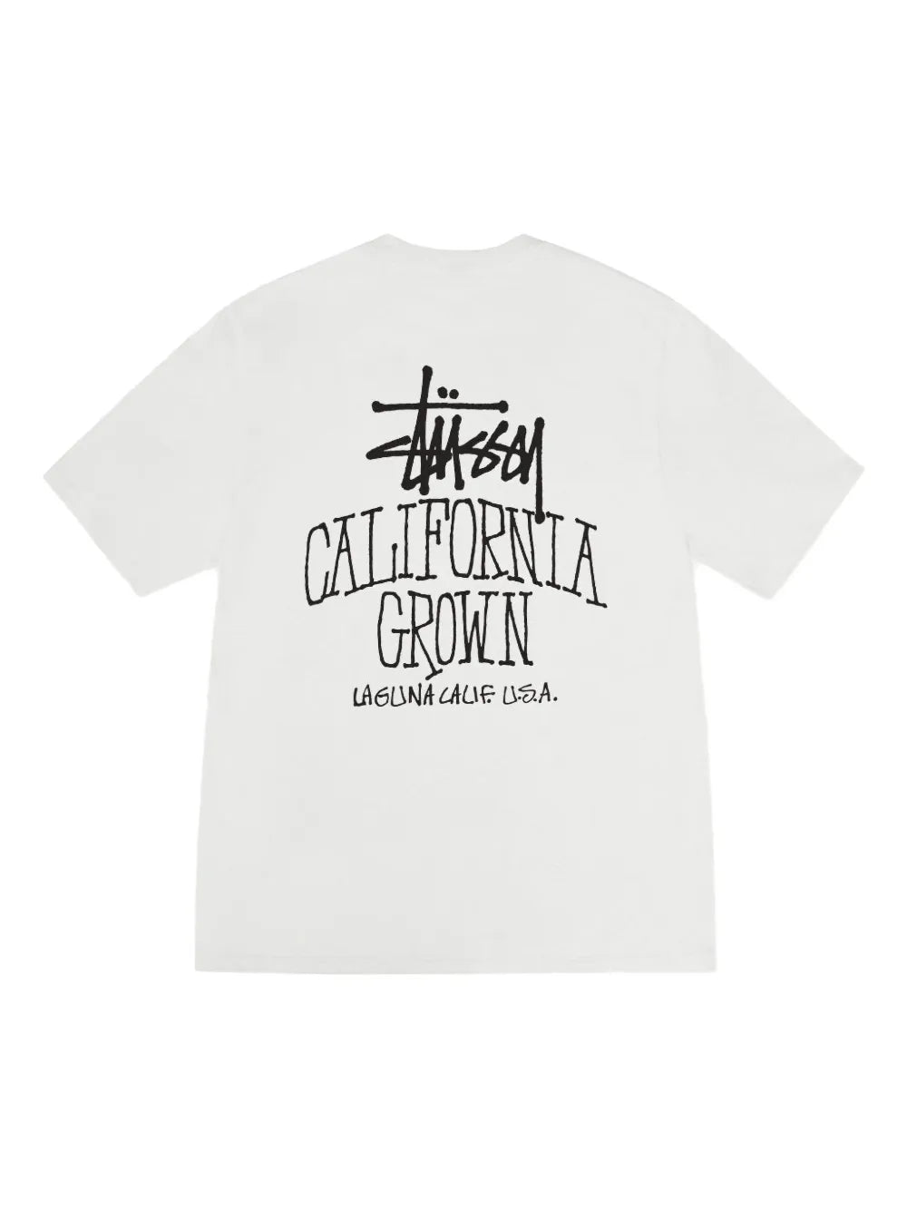 Stüssy California Grown 顏料染色T-shirt白