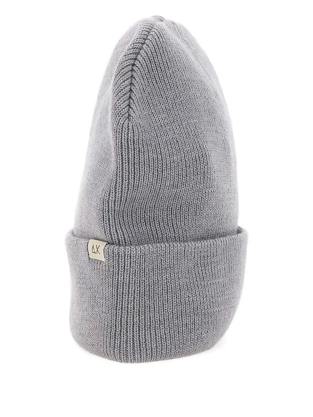 Sun68 標貼螺紋套頭帽灰色