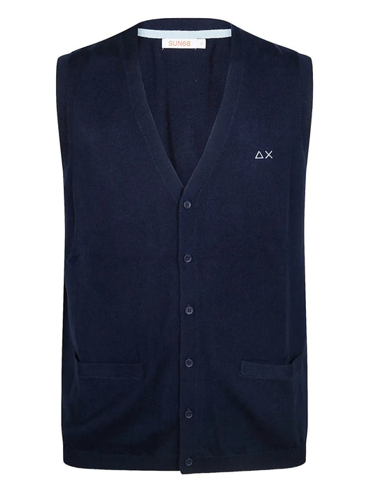 Sun68 排扣開襟衫